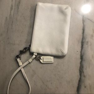 Coach Leather Wristlet